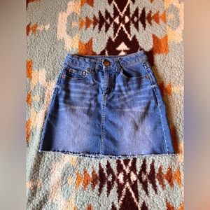 Denim Mini Skirt